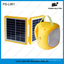 Portable Solar Lamp for Home Lighting and Charging Mobile Phones